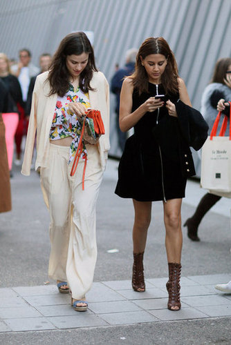 Paris Fashion Week Street Style Spring 2013 Paris Fashion Week Street Style Spring 2013