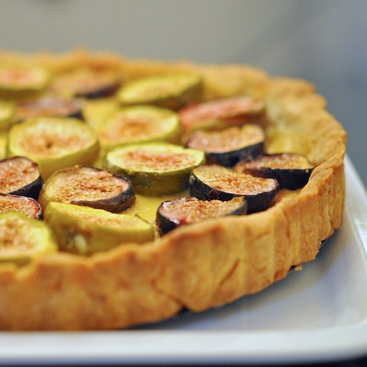 Photos of a Fig Tart