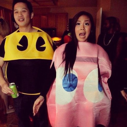 Pacman and Pinky Pacman and Pinky
