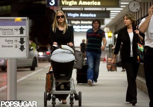 Kristin Cavallari pushed Camden Cutler's stroller.
Kristin Cavallari pushed Camden Cutler's stroller.