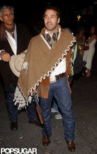 Jeremy Piven went for a Wild West look at Heidi Klum and Seal's 2006 bash.
Jeremy Piven went for a Wild West look at Heidi Klum and Seal's 2006 bash.