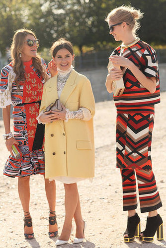 Add to the mix another head-to-toe print for a serious street-style moment.
Add to the mix another head-to-toe print for a serious street-style moment.