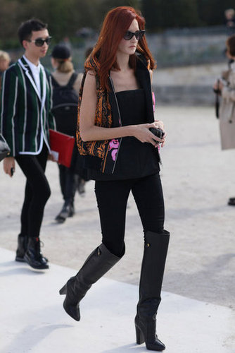 Paris Fashion Week Street Style Spring 2013 Paris Fashion Week Street Style Spring 2013