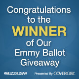 Congratulations to the Winner of Our Emmy Ballot Giveaway! Congratulations to the Winner of Our Emmy Ballot Giveaway!