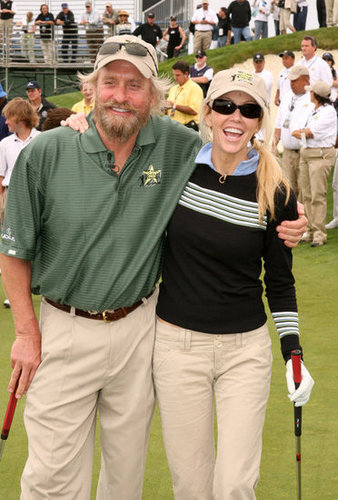 Michael Douglas and Heather Locklear paired up in May 2006 in LA.
Michael Douglas and Heather Locklear paired up in May 2006 in LA.