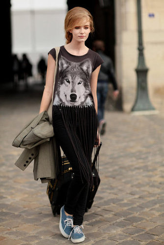 Paris Fashion Week Street Style Spring 2013 Paris Fashion Week Street Style Spring 2013