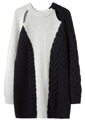 This 3.1 Phillip Lim Boxy Cable Sweater ($675) may not look supersexy at first glance, but it's all in the styling; try cinching it at the waist with a wide belt, and add a skinny pair of trousers or textured tights and ankle booties.
This 3.1 Phillip Lim Boxy Cable Sweater ($675) may not look supersexy at first glance, but it's all in the styling; try cinching it at the waist with a wide belt, and add a skinny pair of trousers or textured tights and ankle booties.