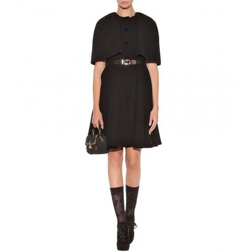 Dolce & Gabbana - WOOL COAT WITH CAPE