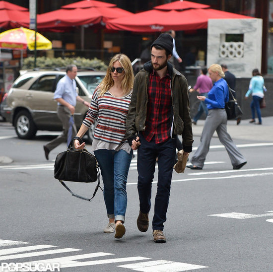 Sienna Miller and Tom Sturridge Hit NYC Together Sienna Miller and Tom Sturridge Hit NYC Together