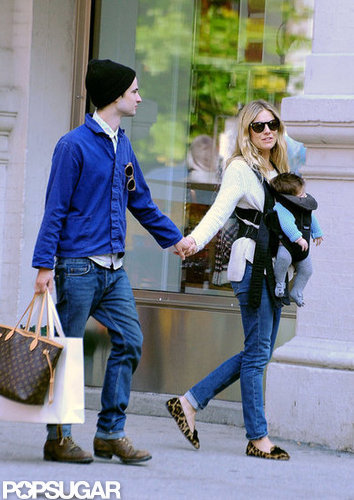 Sienna Miller and Tom Sturridge Spring Into Fall With Baby Marlowe Sienna Miller and Tom Sturridge Spring Into Fall With Baby Marlowe
