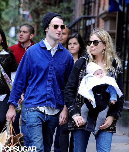 Sienna Miller and Tom Sturridge Spring Into Fall With Baby Marlowe Sienna Miller and Tom Sturridge Spring Into Fall With Baby Marlowe