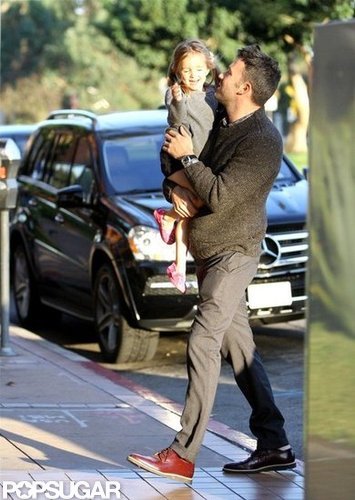 Ben Affleck Celebrates Argo's Opening Weekend With His Girls Ben Affleck Celebrates Argo's Opening Weekend With His Girls