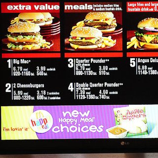 Ordering Tricks at Restaurant Chains