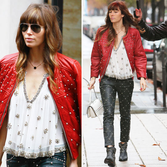 Jessica Biel in Isabel Marant