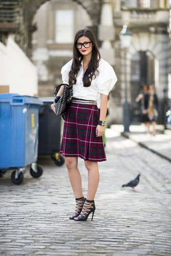 Update schoolgirl plaid with stud add-ons and a pair of sexy lace-up heels.
Source: Adam Katz Sinding
Update schoolgirl plaid with stud add-ons and a pair of sexy lace-up heels.
Source: Adam Katz Sinding