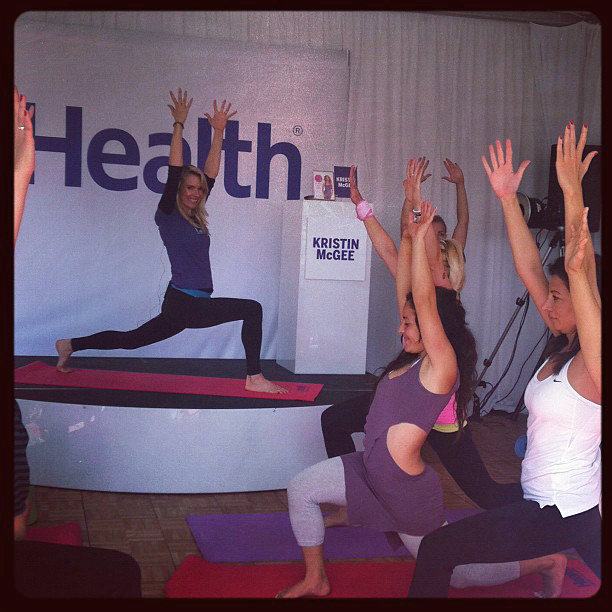 Kristin McGee's Yoga Burpee Kristin McGee's Yoga Burpee