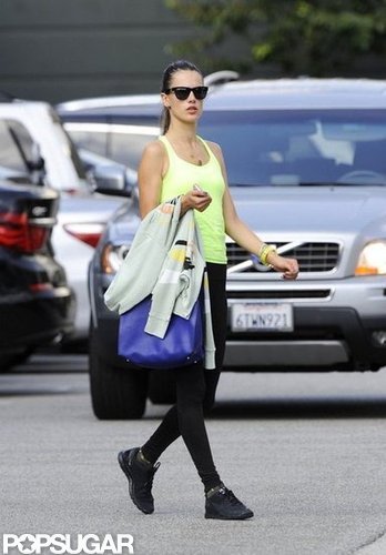 Alessandra Ambrosio and Anja Wear Workout Gear For a Girls' Day Alessandra Ambrosio and Anja Wear Workout Gear For a Girls' Day