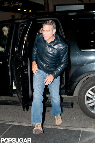 George Clooney went to Il Mulino for dinner in NYC.
George Clooney went to Il Mulino for dinner in NYC.