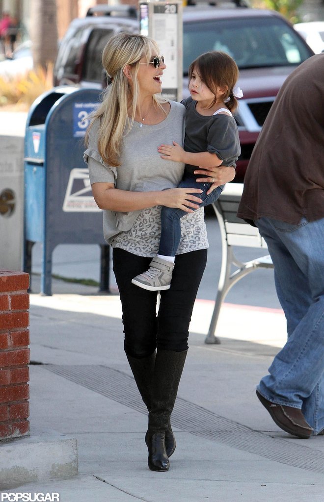 Sarah Michelle Gellar stepped out with Charlotte after giving birth to her son. Sarah Michelle Gellar stepped out with Charlotte after giving birth to her son.