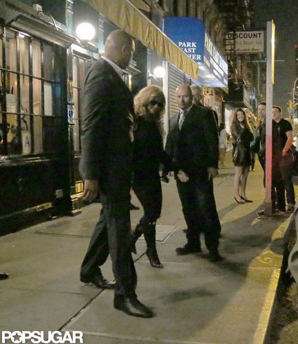 Beyoncé Knowles left Gwyneth Paltrow's NYC dinner.
Beyoncé Knowles left Gwyneth Paltrow's NYC dinner.