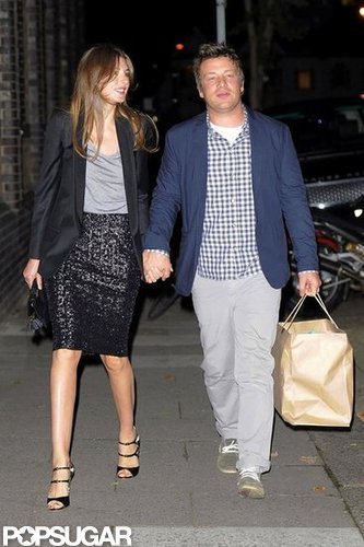 Jamie Oliver and his wife, Jools, attended Gwyneth Paltrow's London party.
Jamie Oliver and his wife, Jools, attended Gwyneth Paltrow's London party.