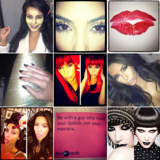 Kim Kardashian Birthday. 50+ Beauty, Hair, Nails, Makeup Photos From Instagram