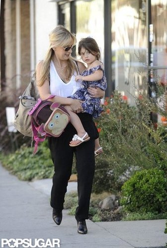 Sarah Michelle Gellar and Charlotte Prinze made their way down the street in LA.
Sarah Michelle Gellar and Charlotte Prinze made their way down the street in LA.