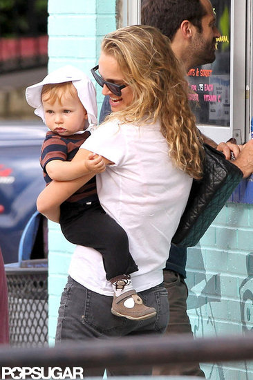 Natalie Portman and Baby Aleph Cool Off With a Sweet Texas Treat Natalie Portman and Baby Aleph Cool Off With a Sweet Texas Treat