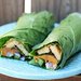 Tempeh and Sweet Potato Collard Wraps