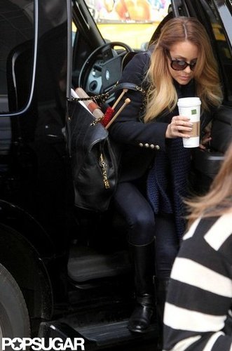 Lauren Conrad got Starbucks.
Lauren Conrad got Starbucks.