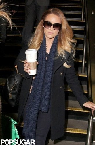 Lauren Conrad Cozies Up For an Amtrak Ride to Philadelphia Lauren Conrad Cozies Up For an Amtrak Ride to Philadelphia