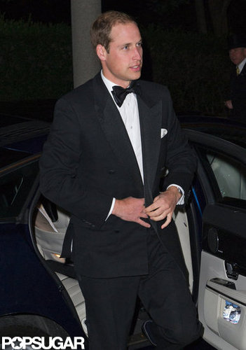 Prince William arrived at The October Club dinner in London.
Prince William arrived at The October Club dinner in London.