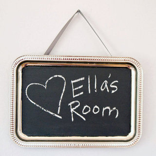 DIY Chalkboard Wall Hanging