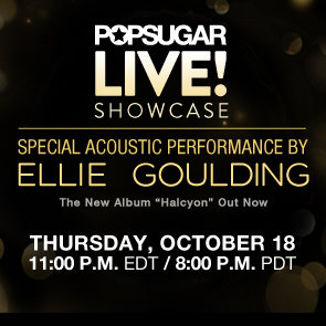 Ellie Goulding Performing New Album Halcyon Live on PopSugar