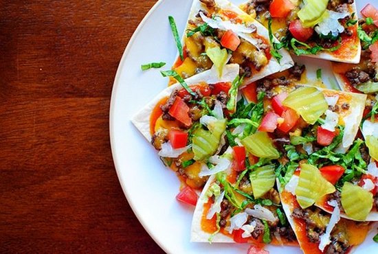 Cheeseburger Nachos With Special Sauce