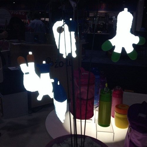 Zo-Li's new Reflectoids look just like little stuffed animals to hang from kids' backpacks. But when light hits them, they reflect it, making them great safety devices.
Zo-Li's new Reflectoids look just like little stuffed animals to hang from kids' backpacks. But when light hits them, they reflect it, making them great safety devices.