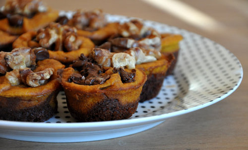 Easy Pumpkin Brownies Easy Pumpkin Brownies