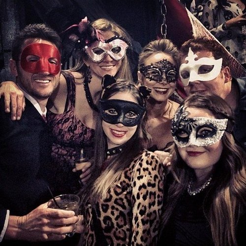 Stacy Keibler and her friends were masked for a Las Vegas bash.
Source: Instagram user stacykeibler
Stacy Keibler and her friends were masked for a Las Vegas bash.
Source: Instagram user stacykeibler