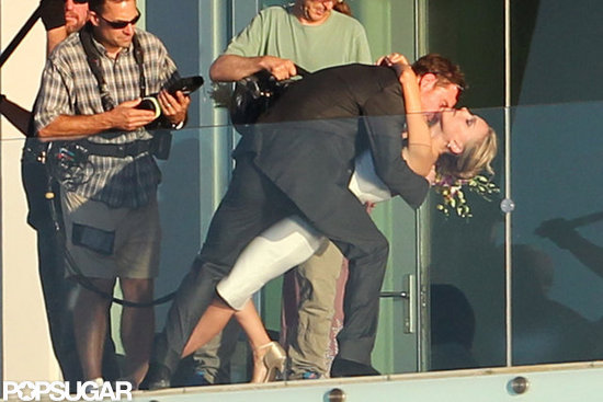 Natalie Portman and Michael Fassbender filmed a scene for their movie in Texas.
Natalie Portman and Michael Fassbender filmed a scene for their movie in Texas.