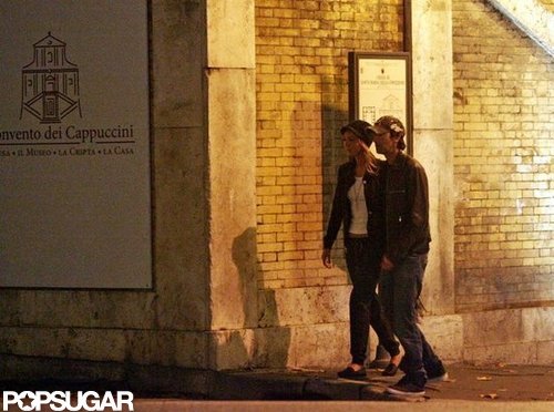 Adrien Brody and girlfriend Lara Lieto stepped out in Rome.
Adrien Brody and girlfriend Lara Lieto stepped out in Rome.