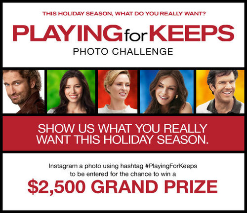 'Playing For Keeps' Instagram Challenge: Enter For the Chance to Win $2,500 and More!