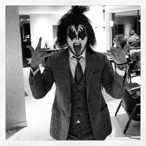 Trainer Bob Harper showed off his painted face for the night.
Source: Instagram user trainerbob
Trainer Bob Harper showed off his painted face for the night.
Source: Instagram user trainerbob