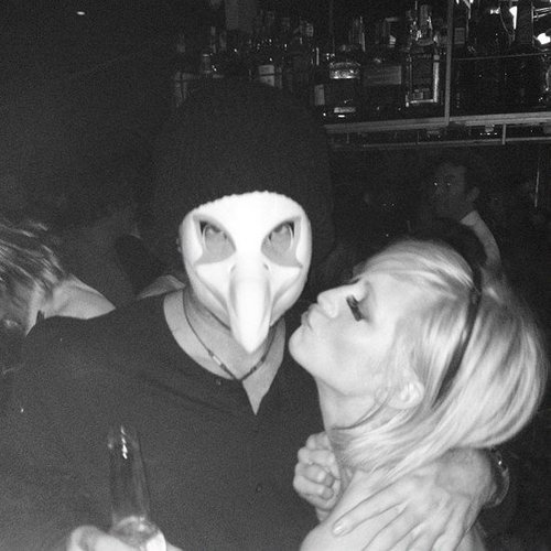Brittany Snow shared a kiss with a masked man.
Source: Instagram user brittsnowhuh
Brittany Snow shared a kiss with a masked man.
Source: Instagram user brittsnowhuh