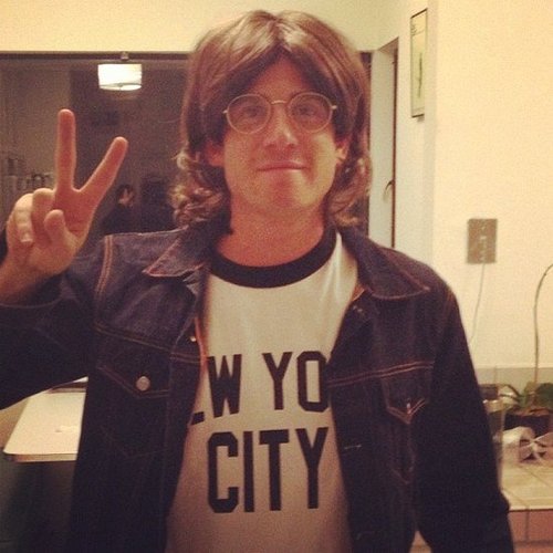 Bryan Greenberg dressed as John Lennon.
Source: Instagram user bryangreenberg
Bryan Greenberg dressed as John Lennon.
Source: Instagram user bryangreenberg