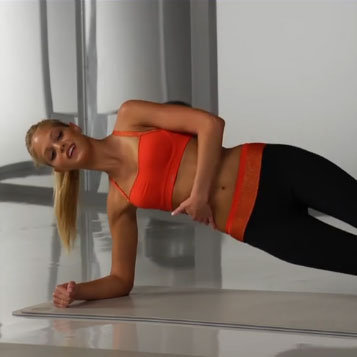 Victoria's Secret Model Core Workout With Justin Gelband