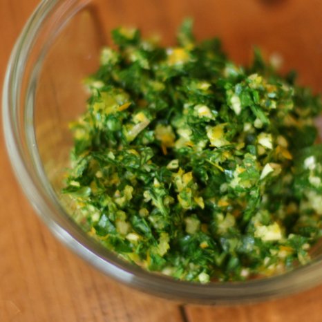 The Basics: Gremolata The Basics: Gremolata