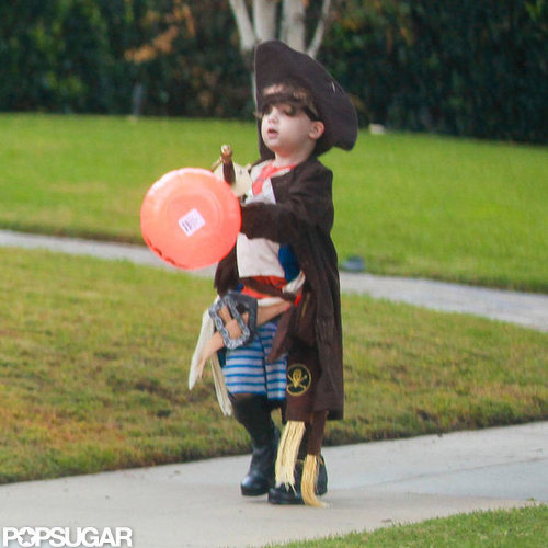 Sparrow Madden dressed as a pirate.
Sparrow Madden dressed as a pirate.
