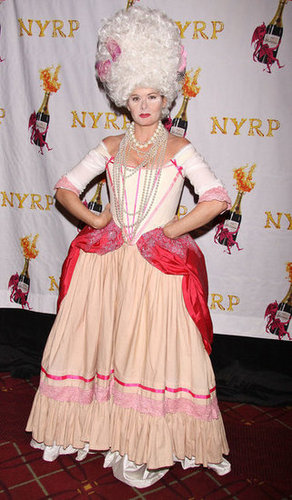 Debra Messing wore an elaborate outfit to NYRP's Halloween Benefit Gala in NYC Wednesday.
Debra Messing wore an elaborate outfit to NYRP's Halloween Benefit Gala in NYC Wednesday.