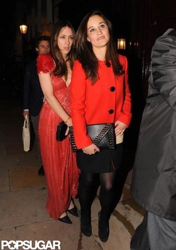 Pippa Middleton hit the town.
Pippa Middleton hit the town.