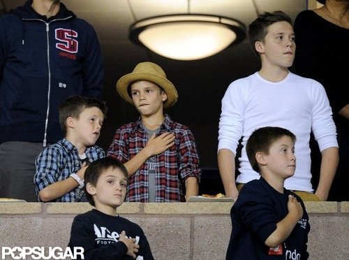 Victoria Beckham Wears Flats For a Family Outing Ahead of David's Loss Victoria Beckham Wears Flats For a Family Outing Ahead of David's Loss